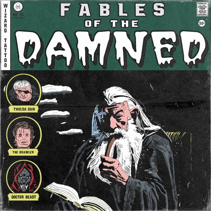 Wizard Tattoo - Fables of the Damned