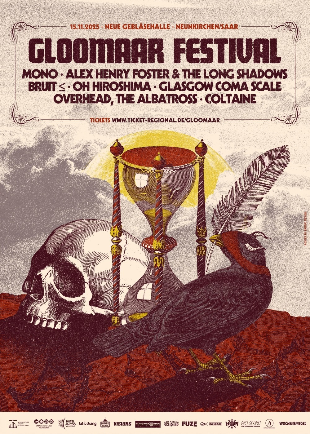 Wände aus Klang und Licht: Das Gloomaar Festival 2025 kehrt zurück nach Neunkirchen